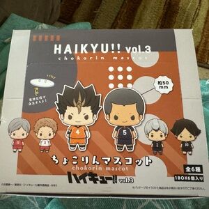 Haikyuu!! Chokorin Mascot Vol.3 Box Set
